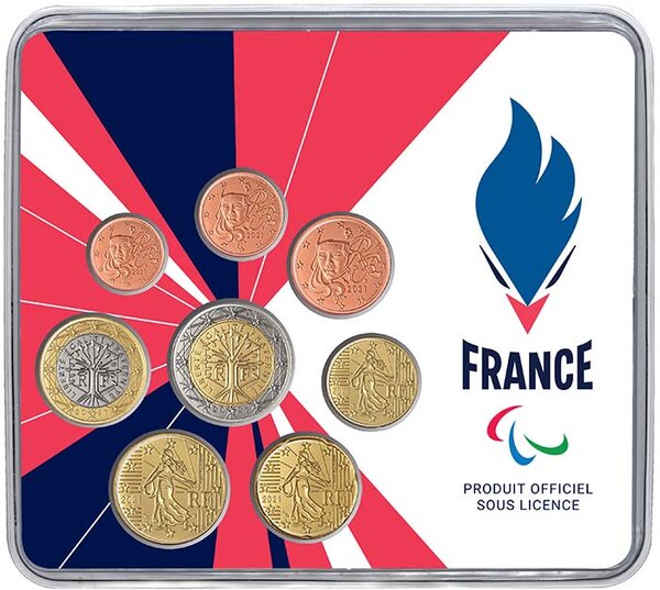 Equipe de France Paralympique - Miniset  BU FRANCE 2021 (MDP)