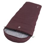 Outwell Sac de couchage Campion Lux fermeture éclair à gauche violet