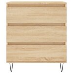 vidaXL Buffet Chêne sonoma 60x35x70 cm Bois d'ingénierie
