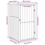 vidaXL Abri à outils de jardin gris 88x89x161 cm acier galvanisé