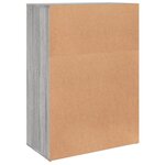 vidaXL Buffets 2 Pièces sonoma gris 60x31x84 cm bois d'ingénierie