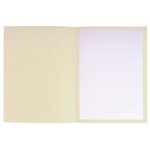 Paquet De 25 Dossiers De Plaidoirie Pour/contre Carte Lustrée 25x32cm - Ivoire - X 5 - Exacompta