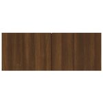vidaXL Ensemble de meubles TV 4 Pièces Chêne marron Bois d'ingénierie