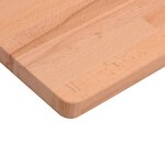 vidaXL Établi 180x55x81 5 cm bois massif de hêtre et métal