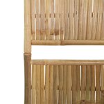 vidaXL Cloison de séparation 4 panneaux Bambou 160x180 cm
