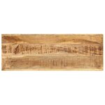 vidaXL Table console 110x35x76 cm Bois de manguier massif