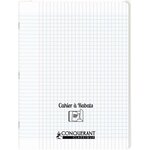 OXFORD C9 Cahier 24x32, 96 pages, 90g, Seyès (grands carreaux) couverture polypropylène avec rabat