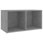 vidaXL Meubles TV 4 Pièces Gris béton 72x35x36 5 cm Bois d'ingénierie