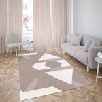 Tapis de salon ZINO 120 x 180 cm - Beige