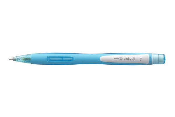 Porte-mines Avance latérale Shalaku S M5228 Grip 0,5mm Bleu Turquoise UNI-BALL