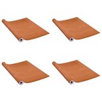 vidaXL Films autoadhésifs pour meubles 2 Pièces Chêne clair 500x90 cm PVC