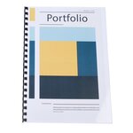 Boite 25 Reliures Spirales Plastique 8mm - Noir - Exacompta