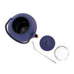 Théière en fonte Song 1 2 L + 4 pailles en inox