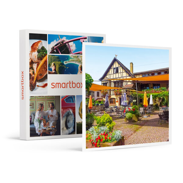 SMARTBOX - Coffret Cadeau 2 jours gourmets près de Strasbourg en hôtel 4* avec dîner en restaurant primé et accès à l'espace détente -  Séjour