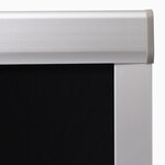 vidaXL Store occultant roulant Noir PK06