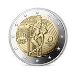 Jeux Olympique de Paris 2024 Monnaie de 2€ Commémorative BE