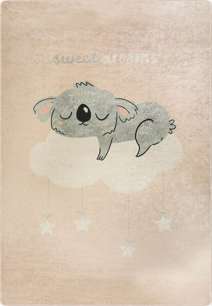 Tapis enfant Dreams 80 x 150 cm - Rose