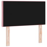 Tête de lit vidaXL Design Blocs Diamants Rose 80 cm Velours