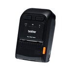 Imprimante d'étiquettes thermique portable Brother RJ-2035B Bluetooth MFI et USB - Résolution 203dpi - Vitesse 101mms - Couleur Noir