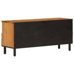 vidaXL Meuble TV 100x33x46 cm bois d'acacia solide