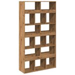 vidaXL Cloison de séparation chêne artisanal bois d'ingénierie