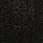 vidaXL Tapis HUARTE à poils courts doux et lavable noir Ø 200 cm