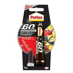 Colle universelle 60 secondes  tube de 20 g pattex