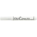 Pica classic marqueur industriel à peinture 2- 4 mm rond blanc