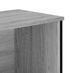vidaXL Bibliothèque sonoma gris 80x31x74 5 cm bois d'ingénierie