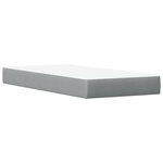 vidaXL Lit avec tiroirs/matelas cire marron 100x200 cm bois massif pin