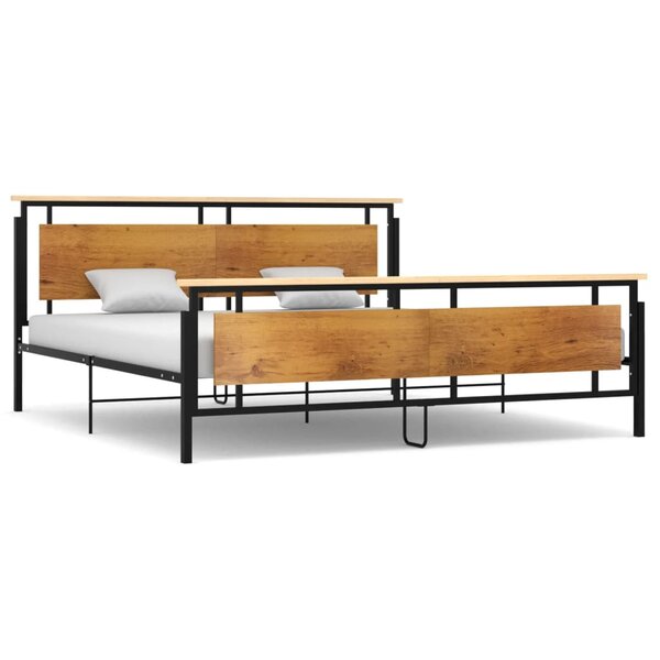 vidaXL Cadre de lit Métal 200x200 cm