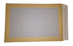 Lot de 100 pochettes dos carton (enveloppes) a3+ 320 x 430 mm kraft 120 gr