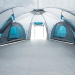 vidaXL Tente familiale à dôme 12 personnes bleu imperméable