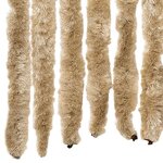 vidaXL Moustiquaire Beige 56x200 cm Chenille