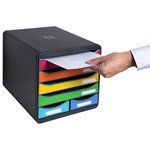 Module De Classement Big Box Maxi 6 Tiroirs Iderama - Arlequin - Exacompta