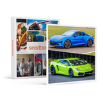 SMARTBOX - Coffret Cadeau Stage de pilotage multivolant : 2 tours en Alpine et 2 tours en Lamborghini Gallardo sur le circuit de Magny-Cours -  Sport & Aventure