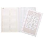 Manifold 210x148 Quadrillé 50 Dupli - Avoine - X 5 - Le Dauphin