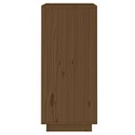 vidaXL Buffet marron miel 38x35x80 cm bois massif de pin