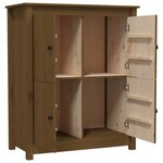 vidaXL Buffet Marron miel 83x41 5x100 cm Bois massif de pin