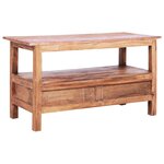 vidaXL Meuble TV 90x40x50 cm Bois de récupération massif