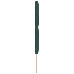 vidaXL Tête de lit capitonnée verte foncée 160 cm en velours