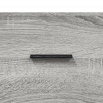 vidaXL Meuble TV sonoma gris 102x36x50 cm bois d'ingénierie