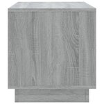 vidaXL Meuble TV sonoma gris 70x41x44 cm bois d'ingénierie