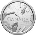 Pièce de monnaie en Argent 25 Dollars g 32.75 Millésime 2025 CALLING OF AN ENGINEER