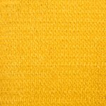 vidaXL Voile d'ombrage 160 g/m² Jaune 3/4x2 m PEHD