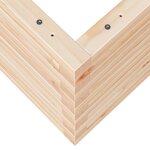 vidaXL Jardinière 70x40x45 5 cm bois de pin massif