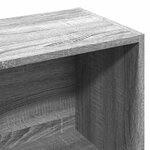 vidaXL Bibliothèque sonoma gris 57x28 5x107 5 cm bois d'ingénierie