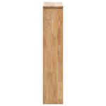 vidaXL Armoire à chaussures 55x20x104 cm Bois de noyer massif
