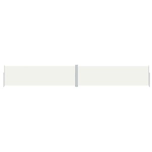 vidaXL Auvent latéral rétractable Crème 180x1200 cm