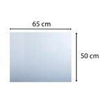 Sous-main Souple Pvc Crystal - 50x65 Cm - Incolore - Exacompta